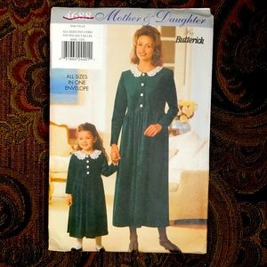 Butterick Sewing Pattern - Misses & Child Dress